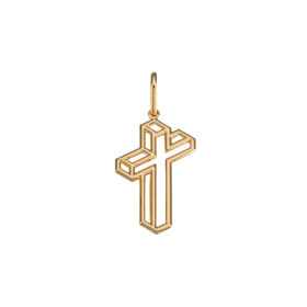Pingente Cruz Vazado