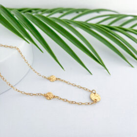 Colar 3 Chapinhas-45cm