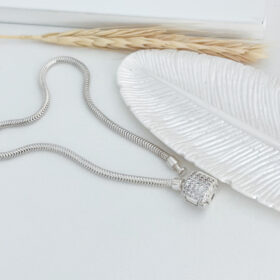 Pulseira Para Berloques Pandora-21cm