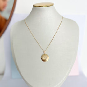 Colar Veneziana Pingente Fé