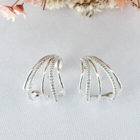 Brinco Estilo Ear Cuff 5 Argolas