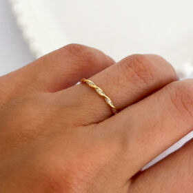 Anel Delicado Trançado-16