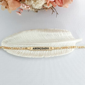 Pulseira Elos Grumet Abençoado-20cm