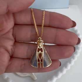 Colar Pingente Max Nossa Senhora-45cm