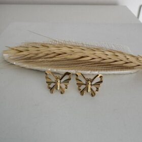 Brinco Borboleta Vazada